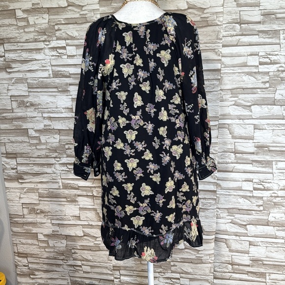 FREE PEOPLE Small Camella printed mini dress in black - Picture 7 of 12